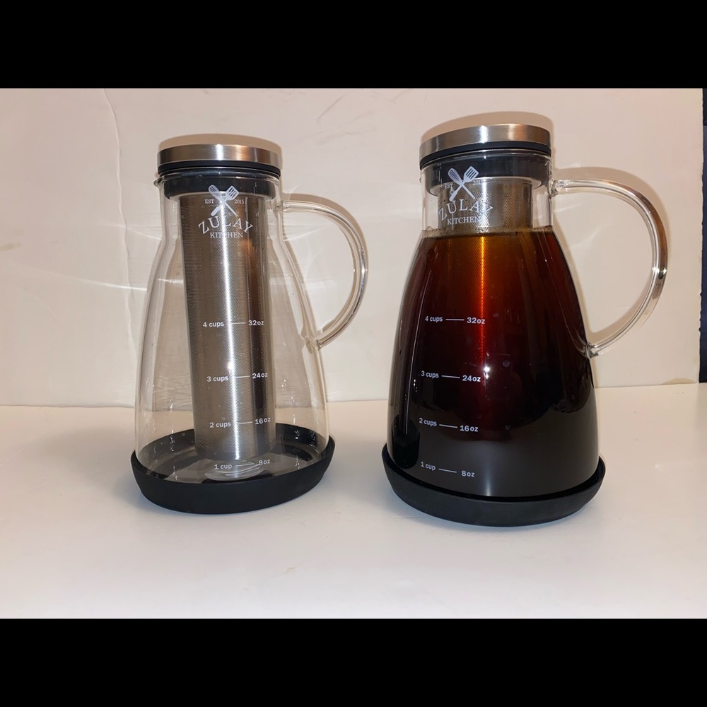 ZULAY- NWOB Airtight Cold Brew Pitcher/Tea Infuser